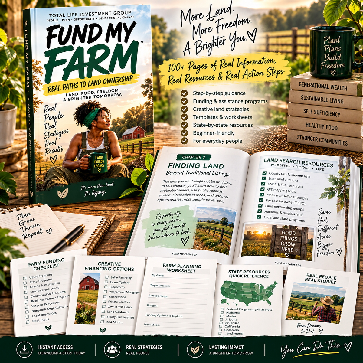 FUND MY FARM™ — Real Paths to Land Ownership
